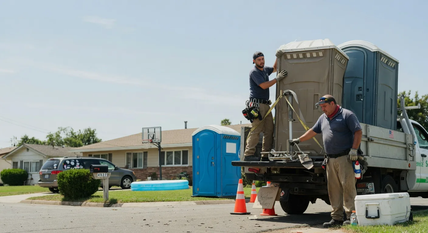 Porta Potty Rental in Noble, IL near me